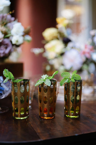 22K Oval Highball Glasses (1960)