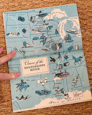Mississippi River Travel Book (1970)