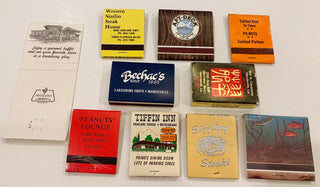 Louisiana Matchbooks, 10 total (GROUP B)