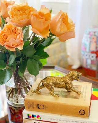 Brass Tiger Figurine (1970)