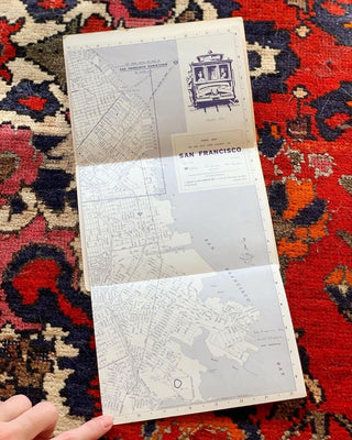 San Francisco Official Downtown Guide Map (1970)