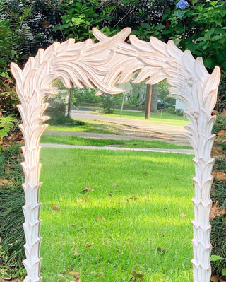 Serge Roche-Style Palm Tree Frond Mirror (1980)
