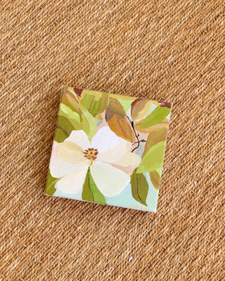 “Magnolia Acrylic Original Art, Part III” by Victoria C. Designs