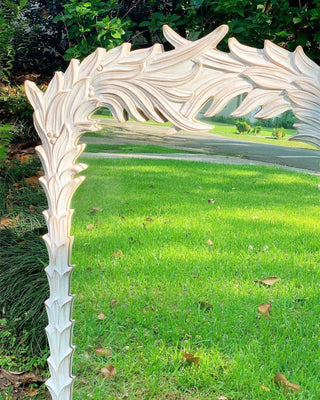 Serge Roche-Style Palm Tree Frond Mirror (1980)