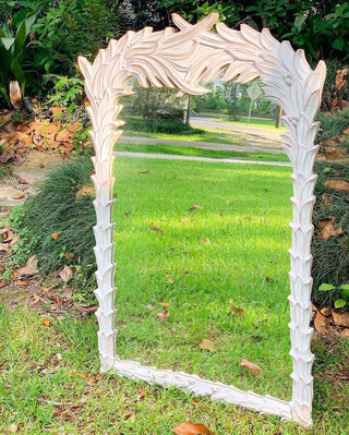 Serge Roche-Style Palm Tree Frond Mirror (1980)