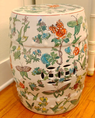 Butterfly Garden Stool