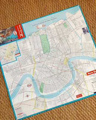 1959 New Orleans, Louisiana Map & Visitor's Guide