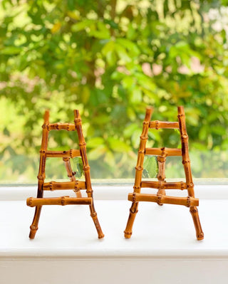1960s Real Bamboo Easel