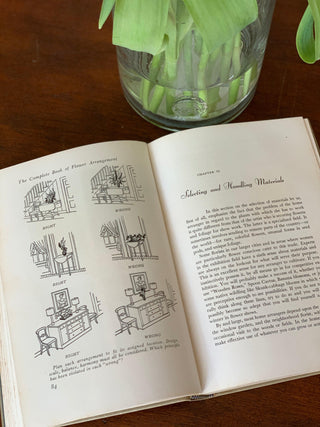 "The Complete Book of Flower Arrangement" by Rockwell (1951)