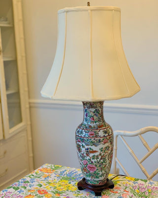 Rose Medallion Lamp