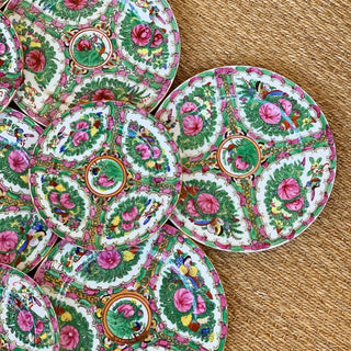 Famille Rose Dinner Plates