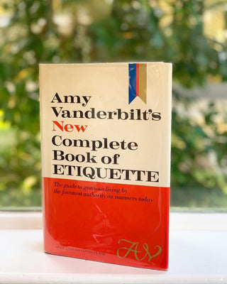 Amy Vanderbilt's New Complete Book of Etiquette (1967)