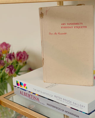 Vintage 1956 Etiquette Book
