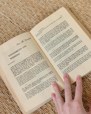 Vintage 1956 Etiquette Book