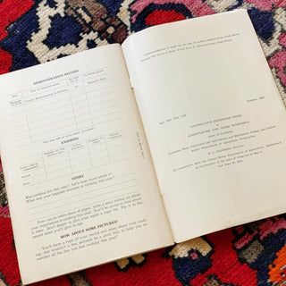 "So You Want to Learn to Cook" LSU Home Economics Coursebook (1952)