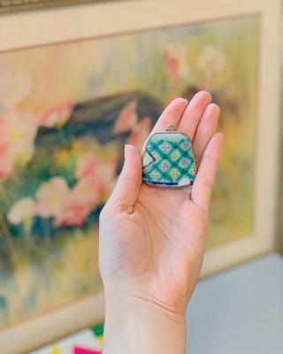 Colorful Chinese Shard Pendants (Set of 5)