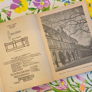 1948 Guide to The Louvre in Paris, France