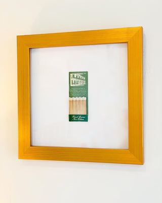 Pat O'Briens Custom Framed Interior of Open Matchbook (Building Façade)