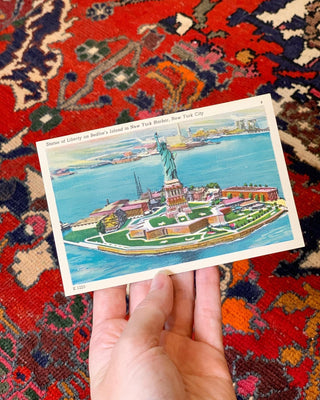 Set of Antique New York City Postcards (1940s)