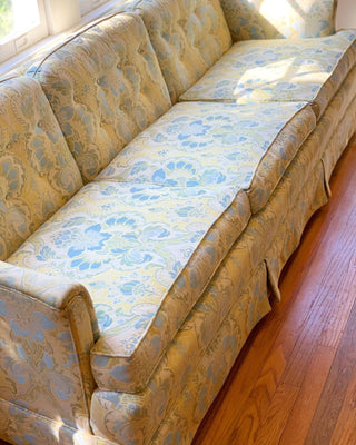 1970s Soft Blue Butterfly Sofa