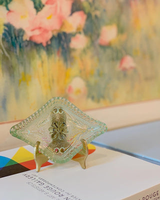 Soft Green Diamond Trinket Dish