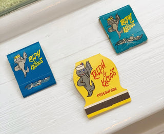 Ralph & Kacoo's Matchbooks (3 total)