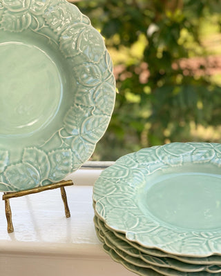 Majolica Bordallo Plates (Set of 6)