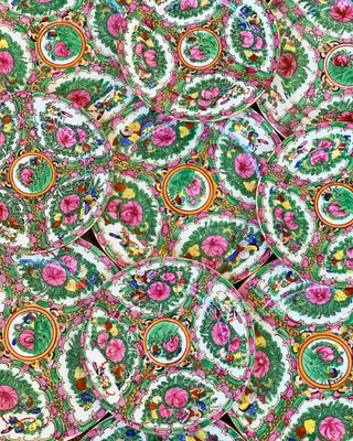 Famille Rose Dinner Plates