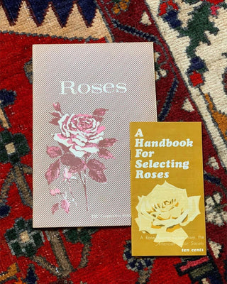 Pair of Vintage Rose Flower Guides (1970 & 1975)