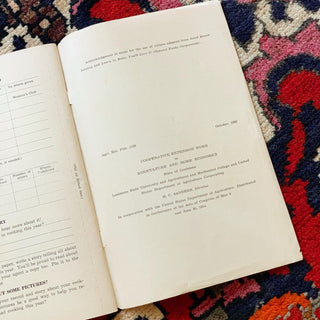 "So You Want to Learn to Cook" LSU Home Economics Coursebook (1952)