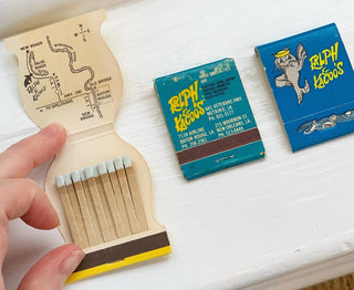 Ralph & Kacoo's Matchbooks (3 total)