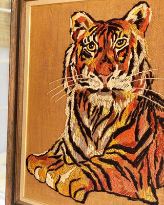 Extra-Large Crewel Tiger