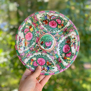 Famille Rose Salad Plates