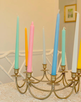 Midcentury Brass Candelabra