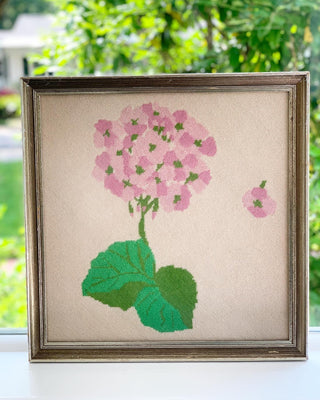 Original Hydrangea Needlepoint
