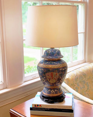 Famille Rose Ginger Jar Lamp