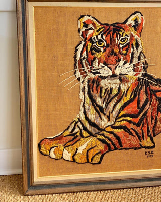 Extra-Large Crewel Tiger