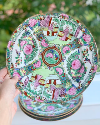 Famille Rose Dinner Plates (Set of 2)