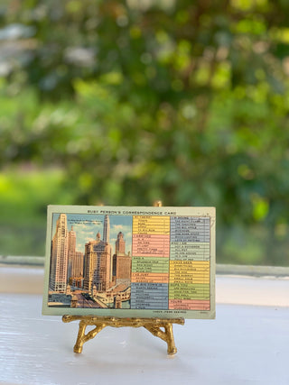 Busy Person's Postcards from Chicago & Smoky Mountains (1940s)