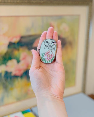 Colorful Chinese Shard Pendants (Set of 5)