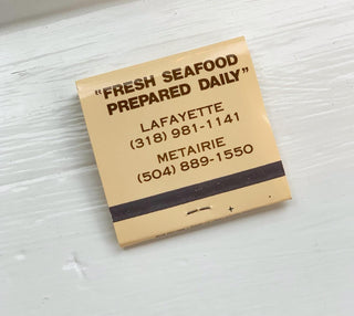Don's Seafood Matchbook (1 total)