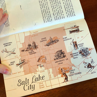Vintage Travel Books