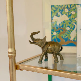 Vintage Brass Elephant
