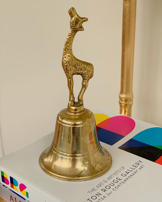 Brass Giraffe Bell