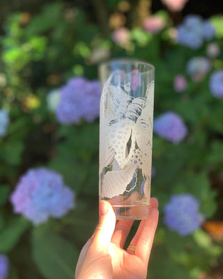 Luxury Raised Seashell Collins Glasses, Set of 5 (1970)