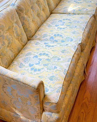 1970s Soft Blue Butterfly Sofa