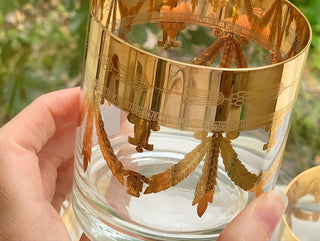 Arte Italica 24K Gold Whiskey Glasses (Set of 4)