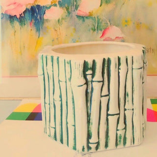 Boho Bamboo Planter