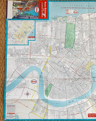 1959 New Orleans, Louisiana Map & Visitor's Guide