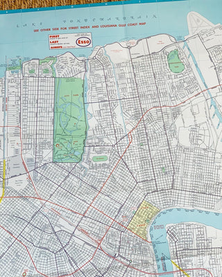 1959 New Orleans, Louisiana Map & Visitor's Guide